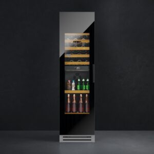 ADEGA E CERVEJEIRA DUAL ZONE ATTIMO 300 LITROS BUILT-IN BLACK