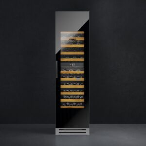 ADEGA DUAL ZONE ATTIMO 72 GARRAFAS BUILT-IN BLACK