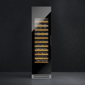 ADEGA SINGLE ZONE ATTIMO 72 GARRAFAS BUILT-IN BLACK