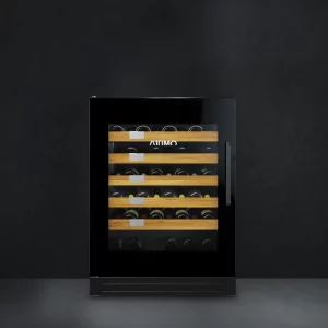 ADEGA SINGLE ZONE ATTIMO 51 GARRAFAS BUILT-IN BLACK